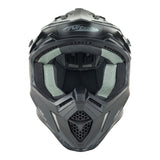 Nitro MX760 Satin Black Helmet - EasyR