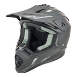 Nitro MX760 Satin Black Helmet - EasyR