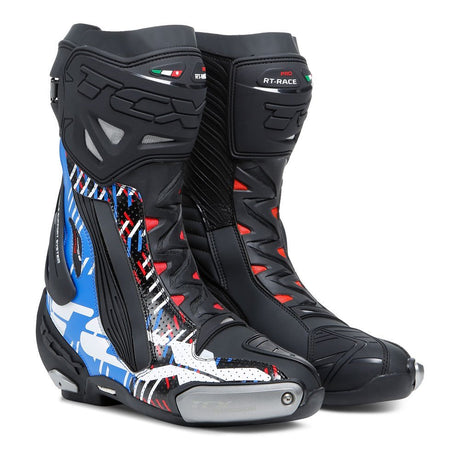TCX RT-Race Pro Air Black/Blue/Red Boots - EasyR