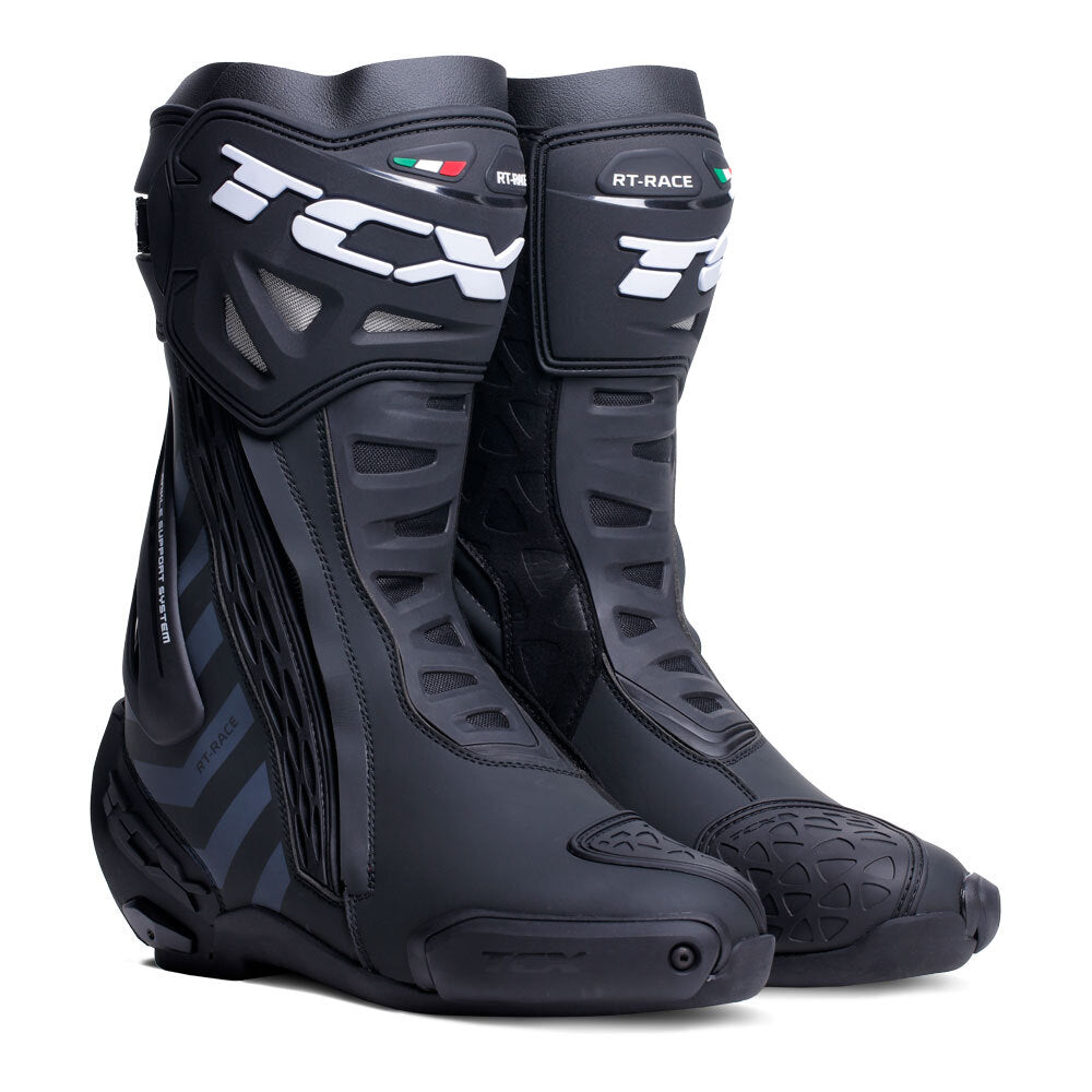 TCX RT-Race Black/Dark Grey Boots