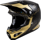 FLY Formula S Carbon Legacy Black/Gold Helmet