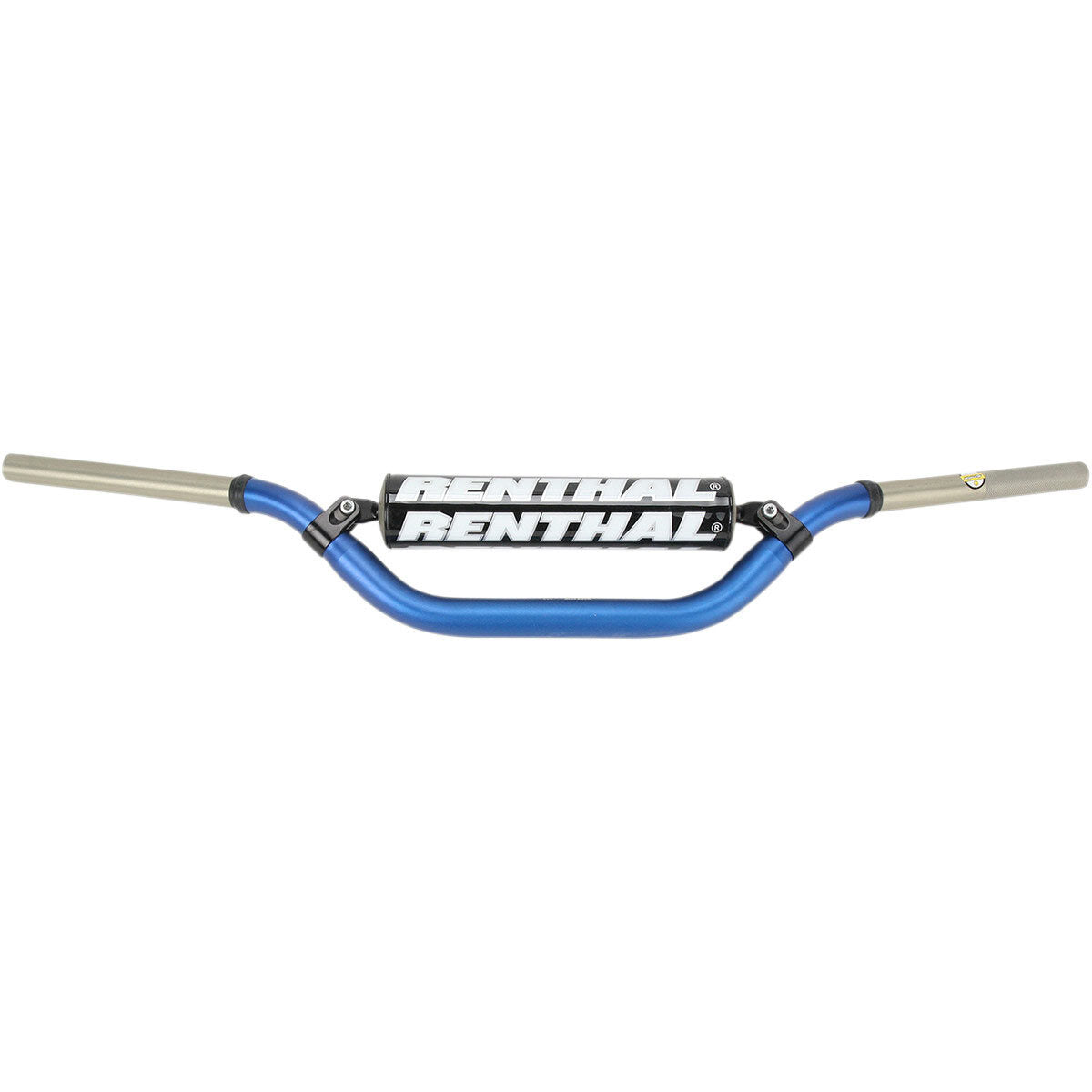 Renthal 9221BU Twinwall Carmichael High Bend 1 1/8" Handlebar Blue