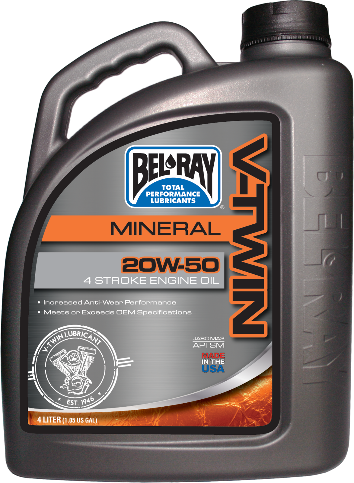 Belray 96905BT4 Mineral Engine Oil 20W-50 4L