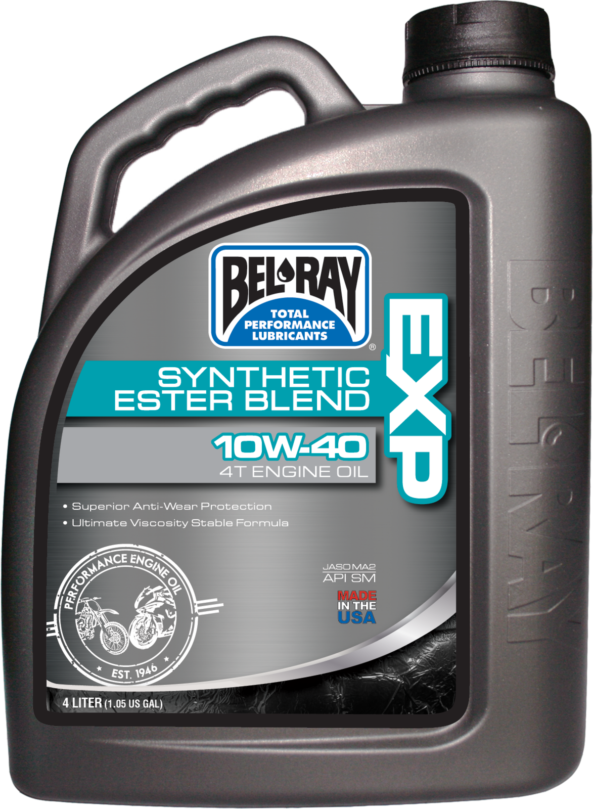 Belray 99120B4LW EXP Synthetic Blend 4T Engine Oil 10W-40 4L