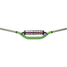 Renthal 99701GN Twinwall Carmichael/Honda/Kawasaki Bend 1 1/8" Handlebar Green