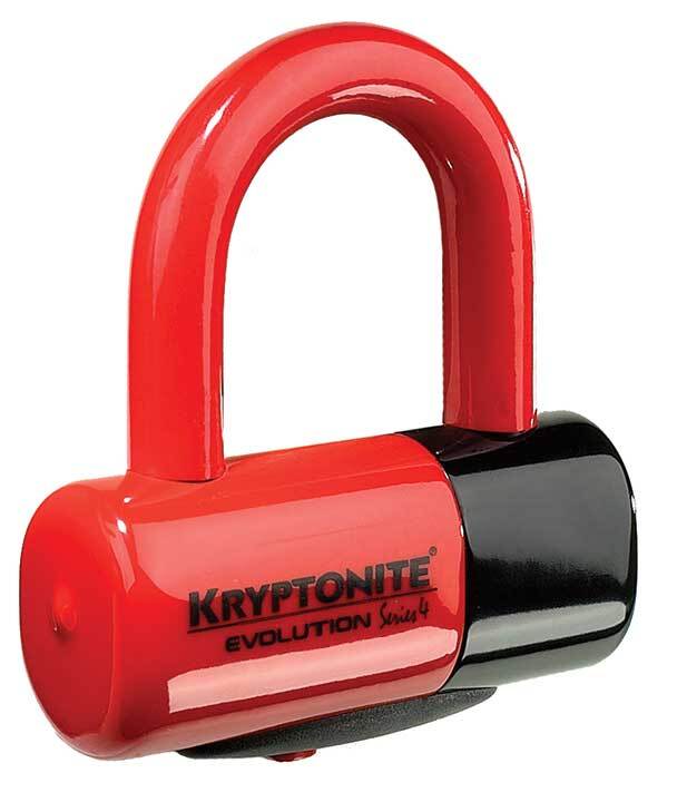 Kryptonite 999621 Evolution Series 4 Disc Lock Red