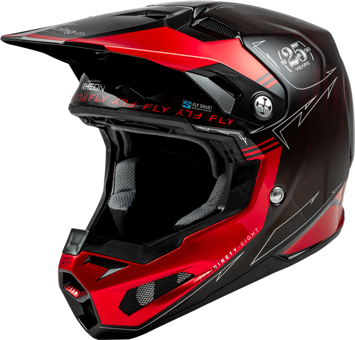 FLY Formula S Carbon Legacy Red/Carbon Black Helmet