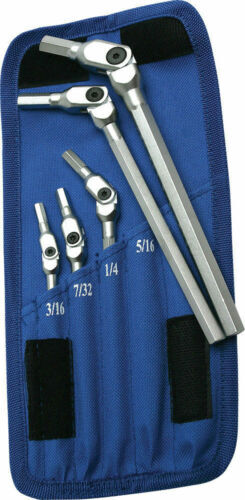 Motion Pro SAE Pivot Head Hex Wrench Set (5 Piece)