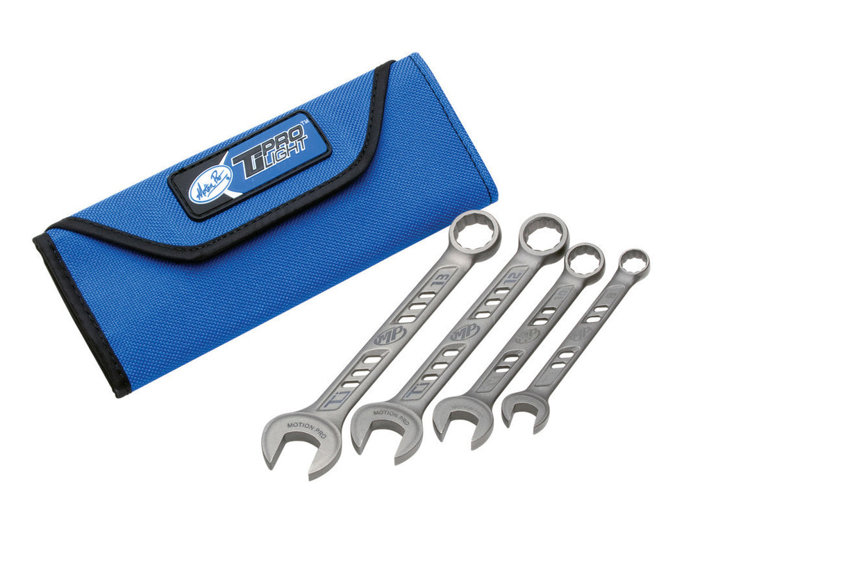 Motion Pro Titanium Wrenches Euro Set (4 Pieces) (8mm/10mm/12mm/13mm)