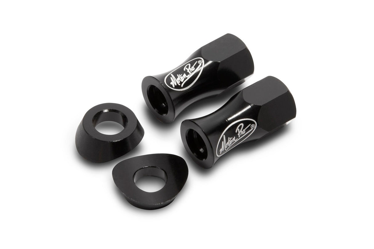 Motion Pro 13mm LiteLoc Rim Lock Nut with Beveled Washer Kit (Pair) for KTM/Husqvarna Models