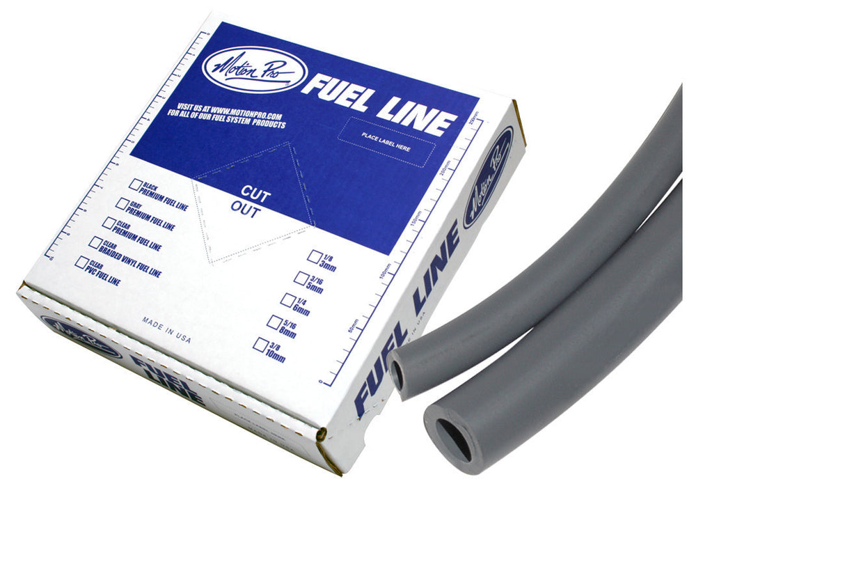 Motion Pro Premium Fuel Line Gray 3/16" ID X 25'