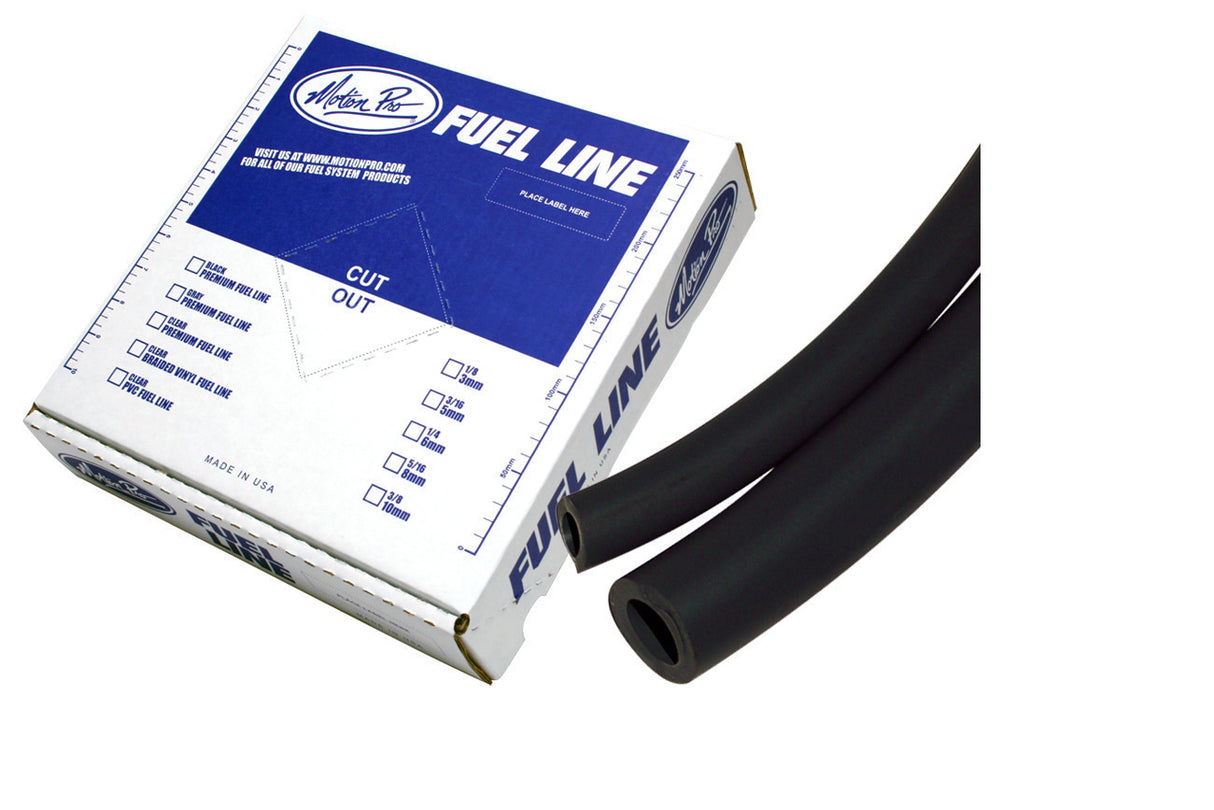 Motion Pro Premium Fuel Line Black 1/4" ID X 25'