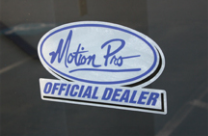 Motion Pro Offical Dealer Decal