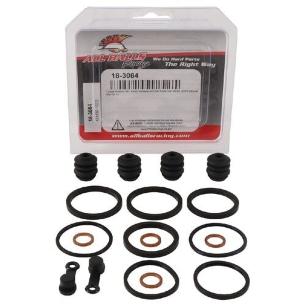 All Balls 18-3084 Brake Caliper Rebuild Kit for Yamaha