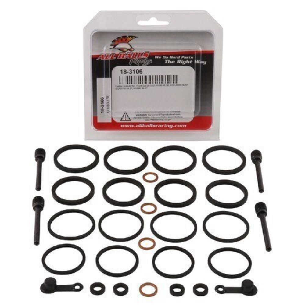 All Balls 18-3106 Brake Caliper Rebuild Kit for Suzuki