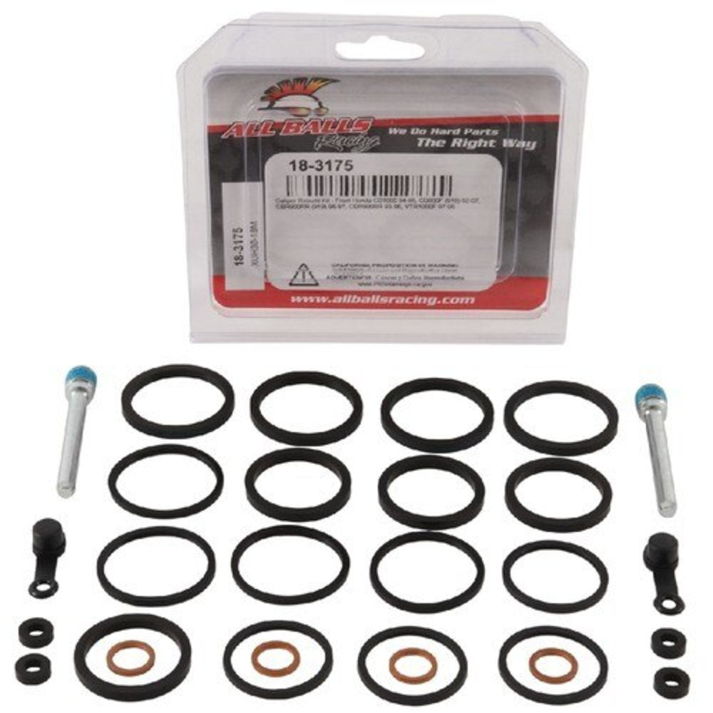 All Balls 18-3175 Brake Caliper Rebuild Kit for Honda
