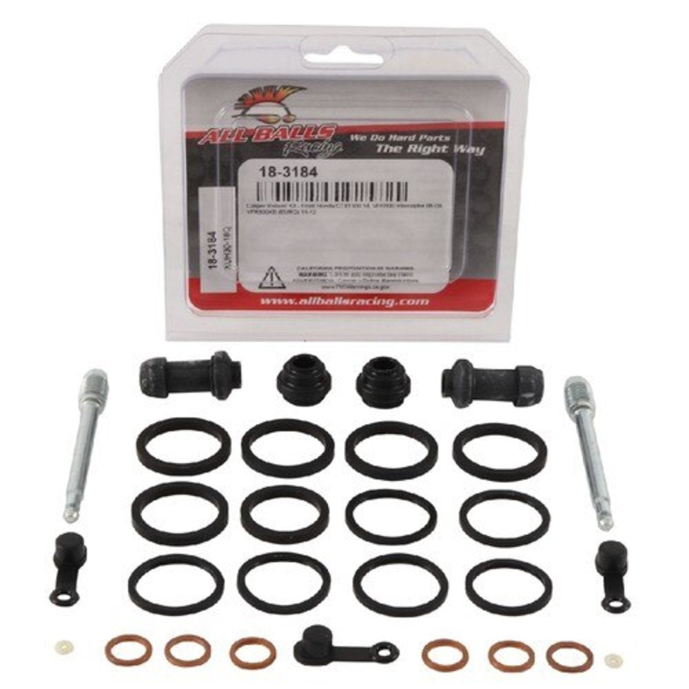 All Balls 18-3184 Brake Caliper Rebuild Kit for Honda