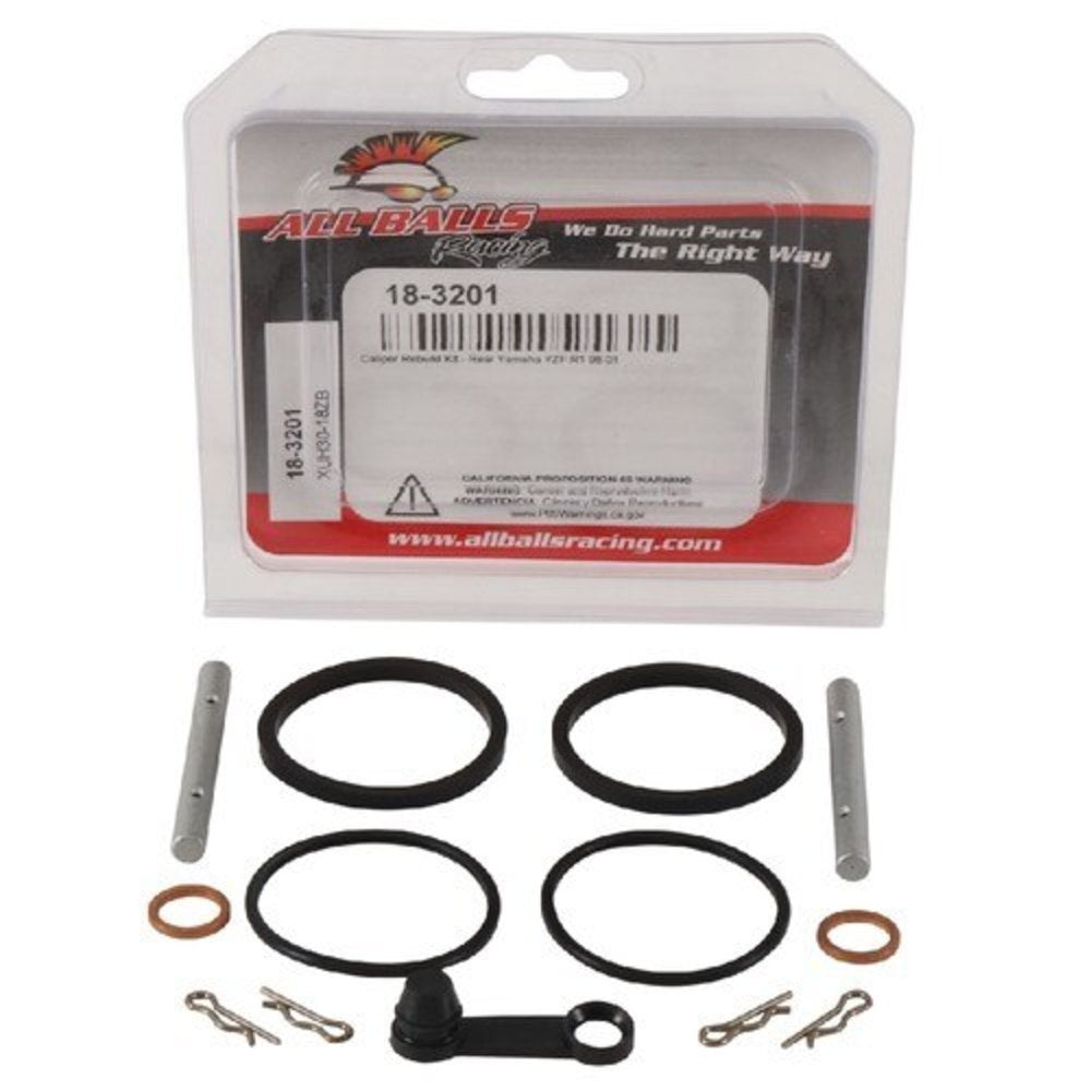 All Balls 18-3201 Brake Caliper Rebuild Kit for Yamaha