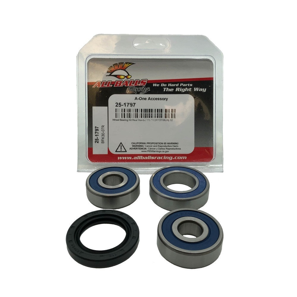 All Balls 25-1797 Wheel Bearing Kit for Honda