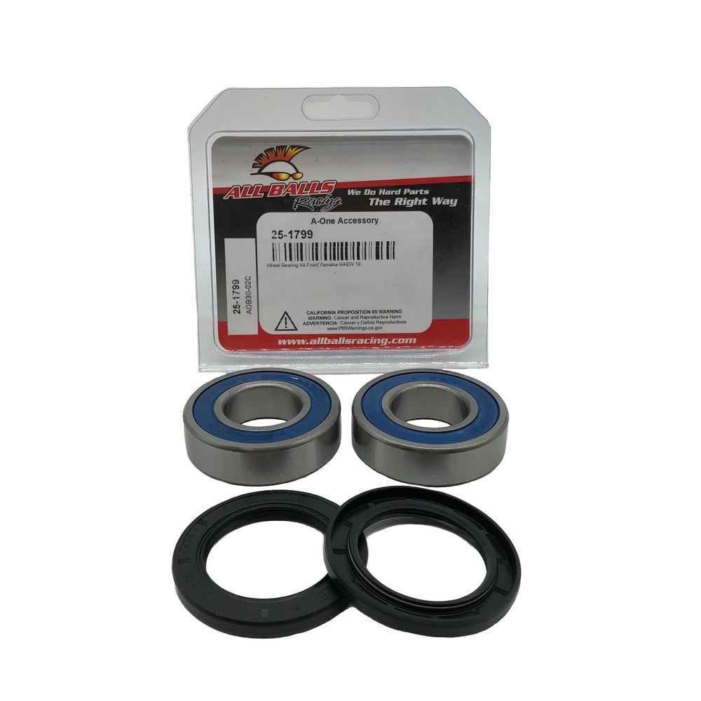 All Balls 25-1799 Wheel Bearing Kit for Yamaha