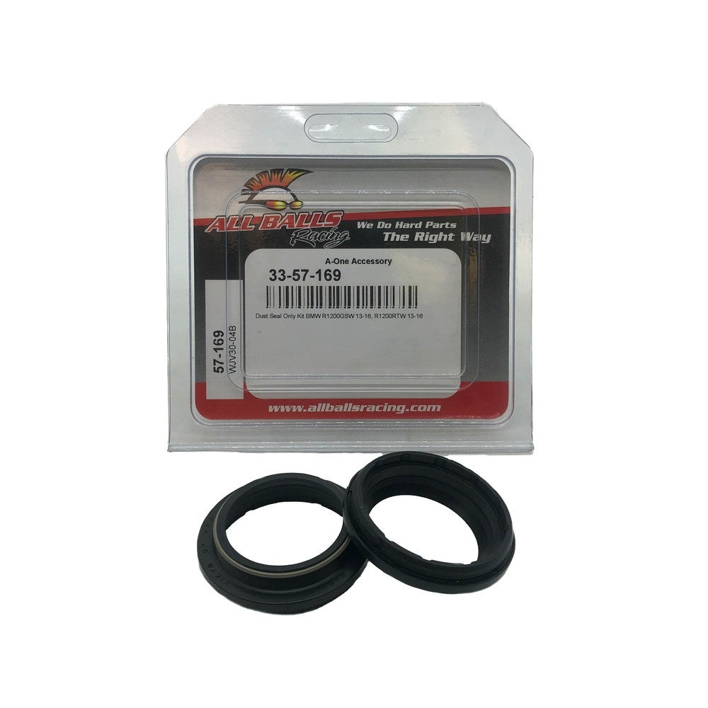 All Balls 57-169 Fork Dust Seal Kit for BMW