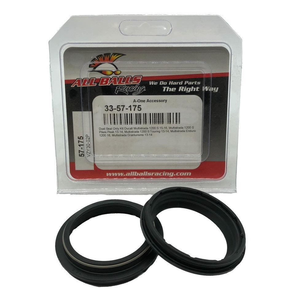 All Balls 57-175 Fork Dust Seal Kit for Ducati