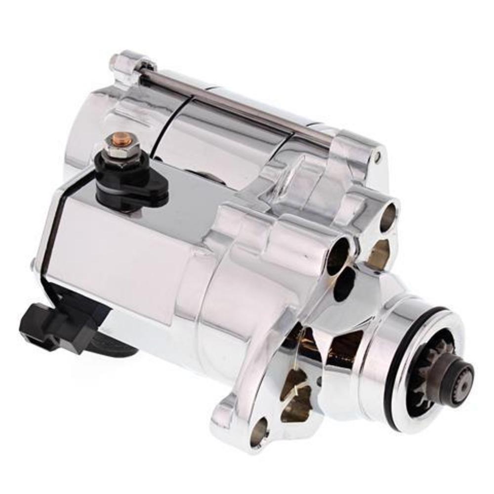 All Balls 80-1014 Starter Motor 1.4kw 6 Speed Chrome for Harley-Davidson