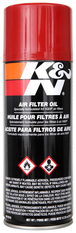 K&N 99-0516 Air Filter Oil Aerosol 357ml (12.25oz)