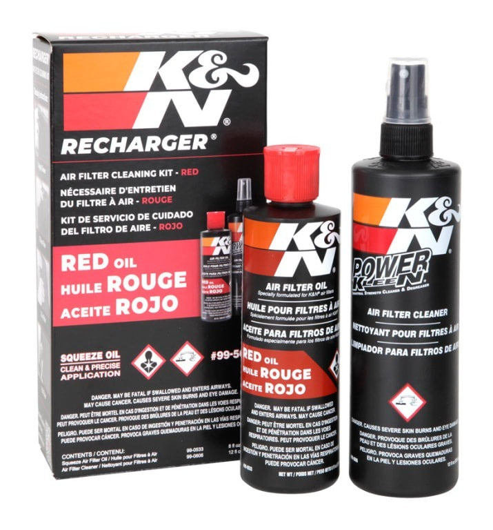 K&N 99-5050 Filter Care Service Kit (Squeeze Red)