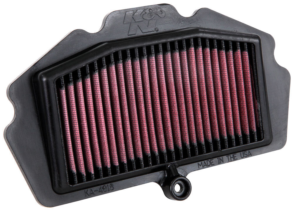 K&N KA-4018 Replacement Air Filter for Kawasaki EX400/Ninja 400 18-20