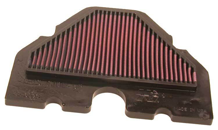 K&N KA-6093 Replacement Air Filter for Kawasaki ZX6 93-01/ZZR600 93-06