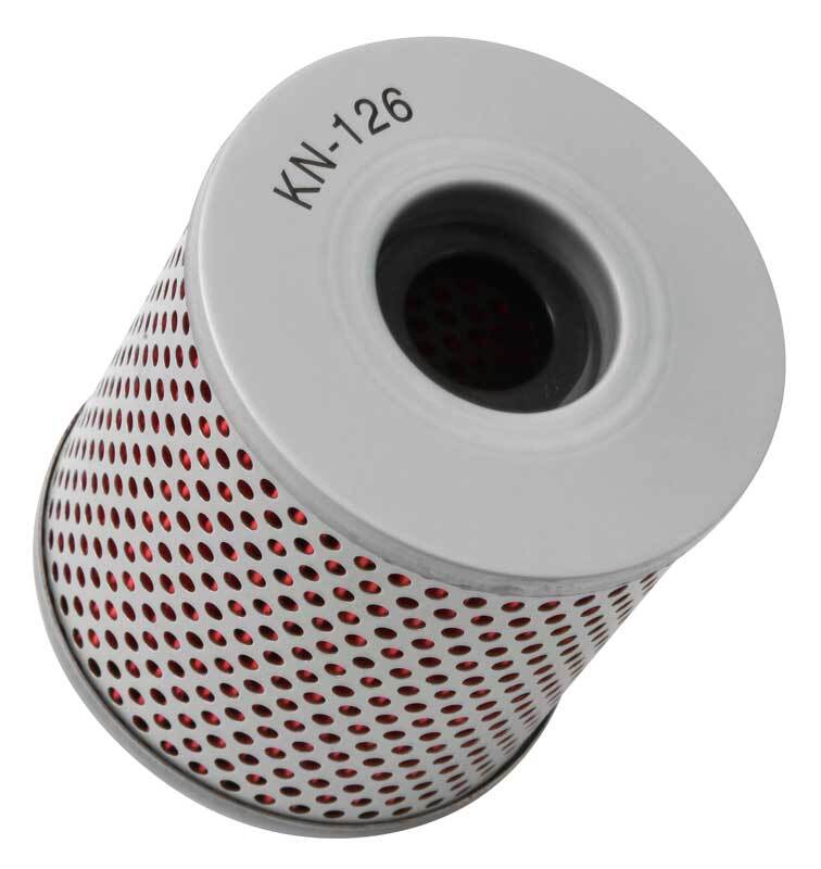 K&N KN-126 Cartridge Oil Filter for some Kawasaki Models 73-88