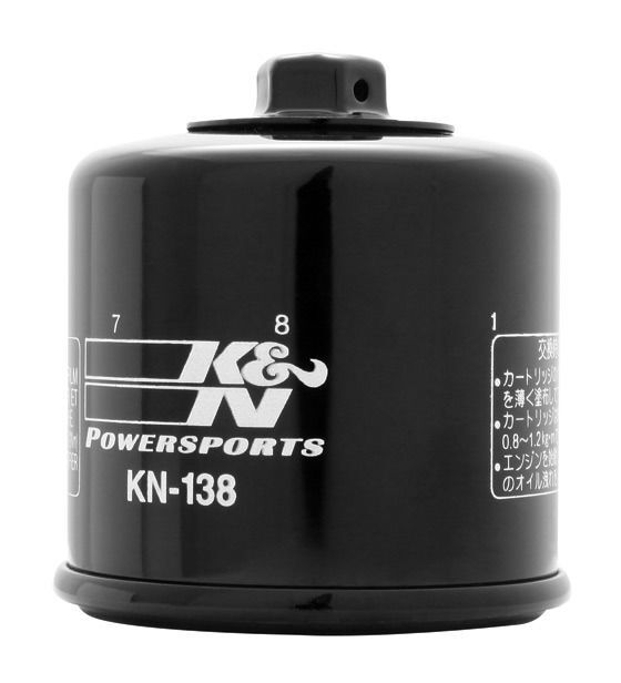 K&N KN-138 Cartridge Oil Filter for some Suzuki 86-20 Models