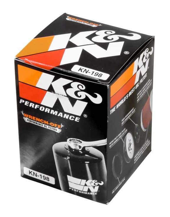 K&N KN-198 Cartridge Oil Filter for some Victory 03-17/Polaris 04-19 Models