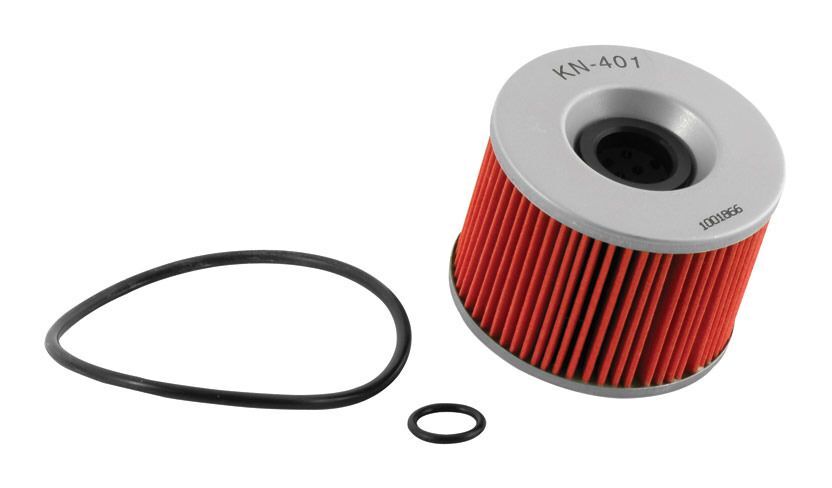 K&N KN-401 Cartridge Oil Filter for some Honda 70-90/Benelli 73-86/Moto Guzzi 350 Quattro 74-75/Kawasaki 74-12/Bimota 78-90 Models