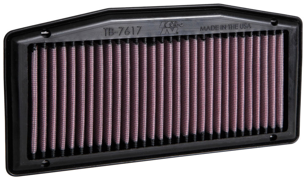 K&N TB-7617 Replacement Air Filter for Triumph Street Triple/S/RS/R 765cc 18-19