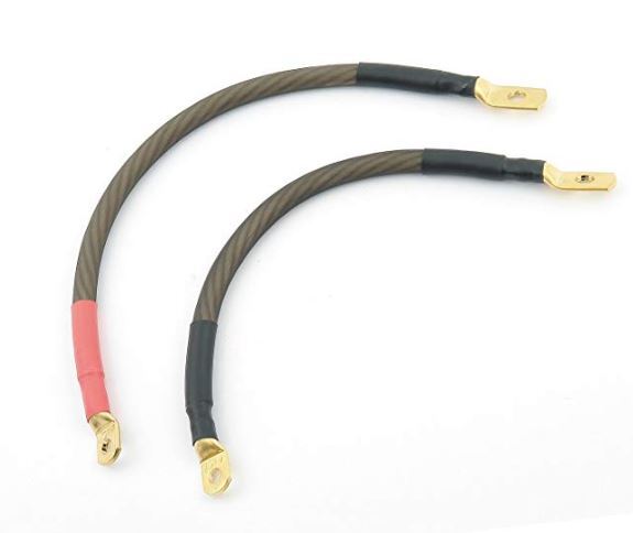 Accel 151405 Battery Cable Pair Fits Softail Models 1989-07A [INTERNAL]