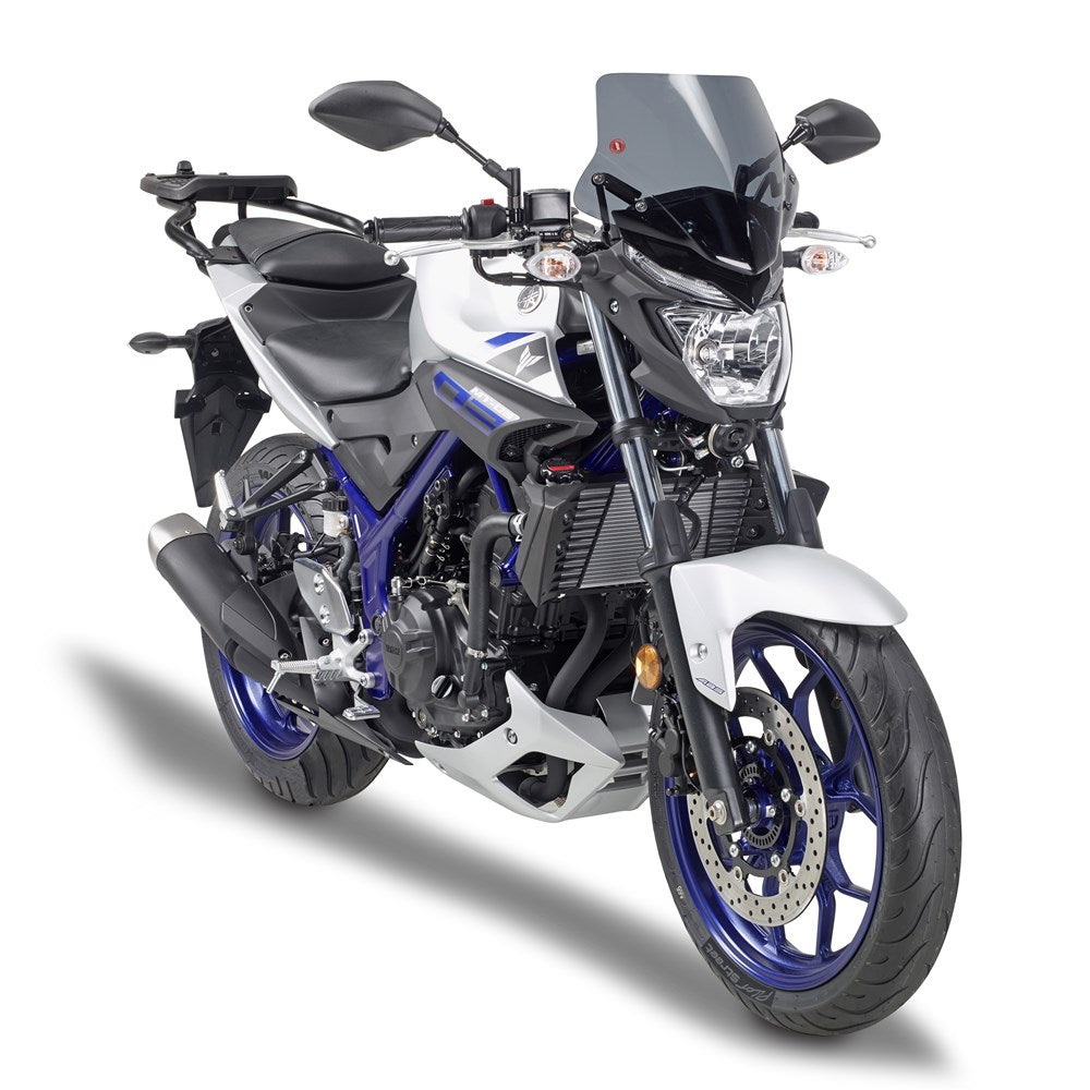 Givi A2127 Smoked Windscreen 28 x 38cm for Yamaha MT-03 16-19