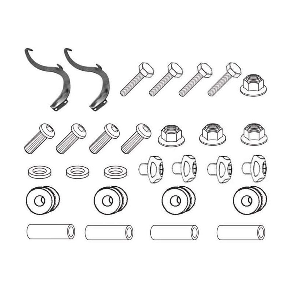 Givi A307A Windshield Mounting Kit for Honda SH 300i 07-10 w/308A Windshields
