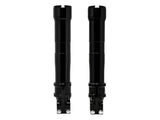 Alloy Art AA-49LLFL-2ABS Next Gen 49mm Lower Fork Legs Black Anodized for FLH 14-Up ABS