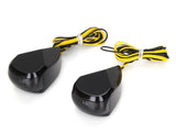 Alloy Art AA-MRL-1B MRL Multi-Replacement Turn Signals w/Smoke Lens Amber Flashing Black