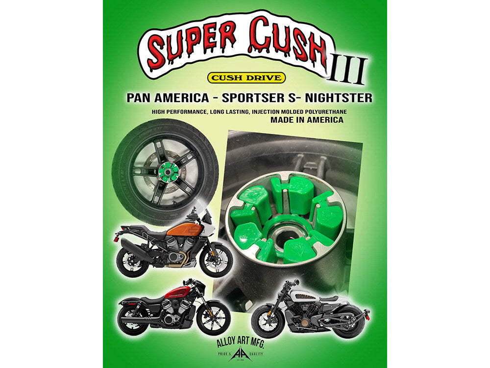 Alloy Art AA-SC-3 Super Cush Drive for Pan America 21-Up/Sportster S 21-Up/Nightster 975 22-Up