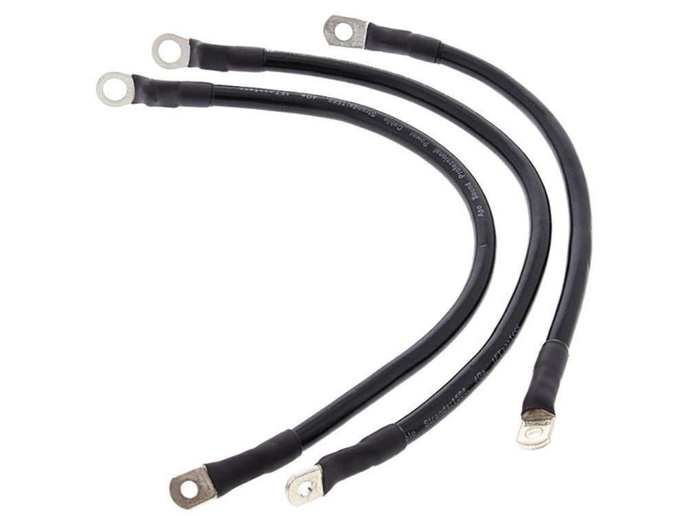 All Balls Racing ABR-79-3003-1 Battery Cable Kit Black for FXR 82-88