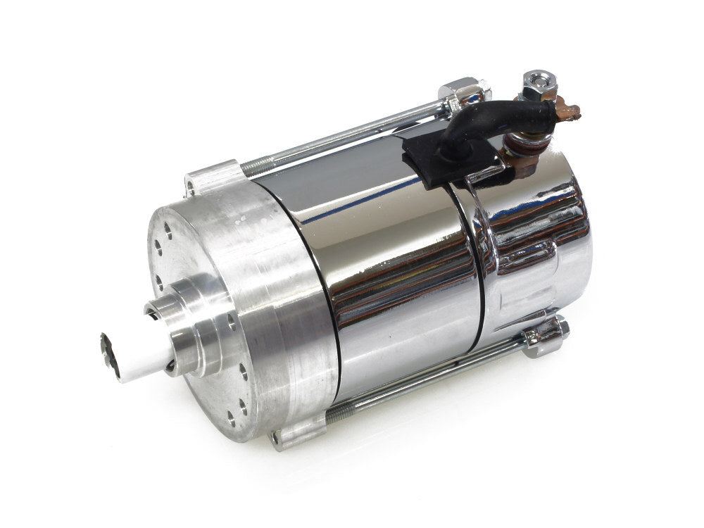 All Balls Racing ABR-80-1006 1.4kw Hitachi Starter Motor Chrome for Big Twin 70-88