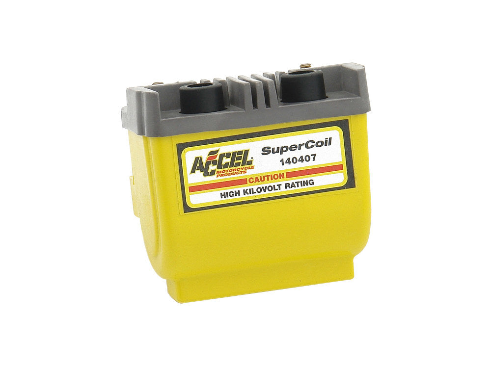 Accel ACL-140407 Ignition Coil Yellow for Big Twin 83-99/Sportster 83-03