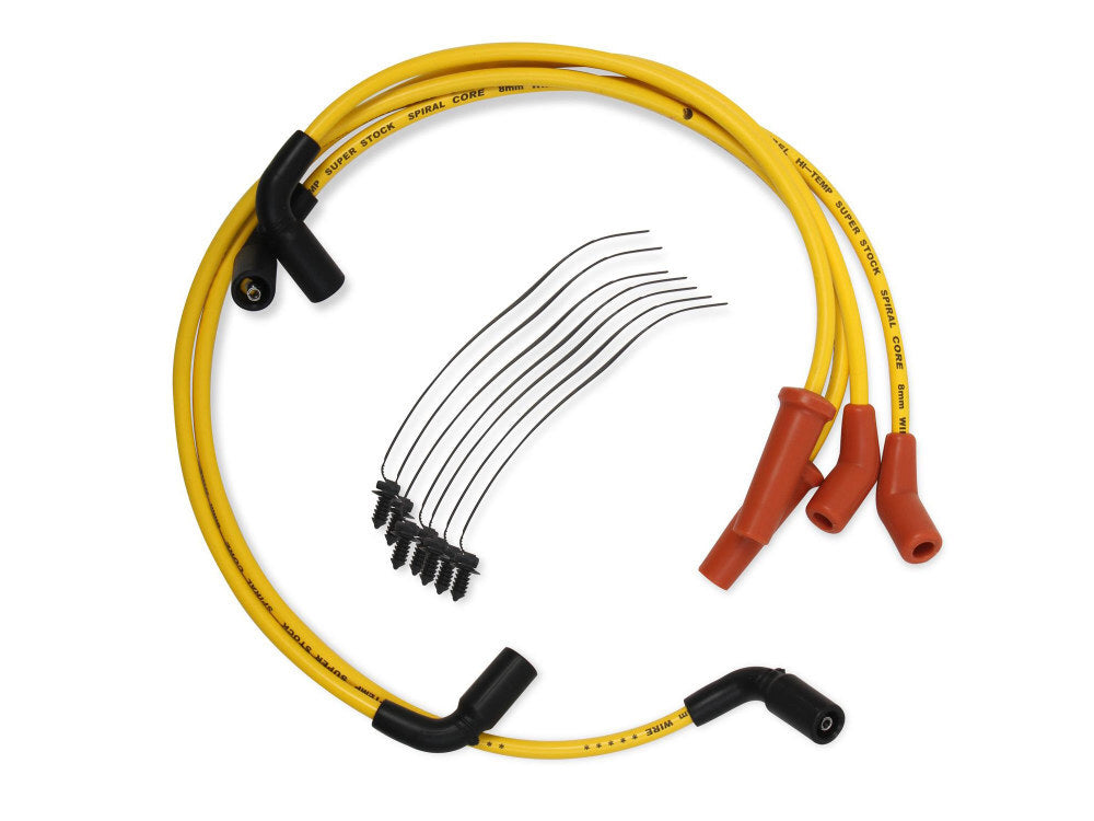 Accel ACL-171116Y Spark Plug Wire Set Yellow for Touring 17-Up