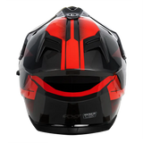 RXT ADV-65 Gloss Black/Grey/Red Helmet