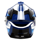 RXT ADV-65 Gloss Black/Grey/Blue Helmet