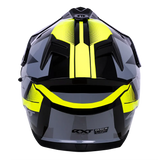 RXT ADV-65 Gloss Black/Grey/Yellow Helmet