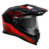 RXT ADV-65 Gloss Black/Grey/Red Helmet